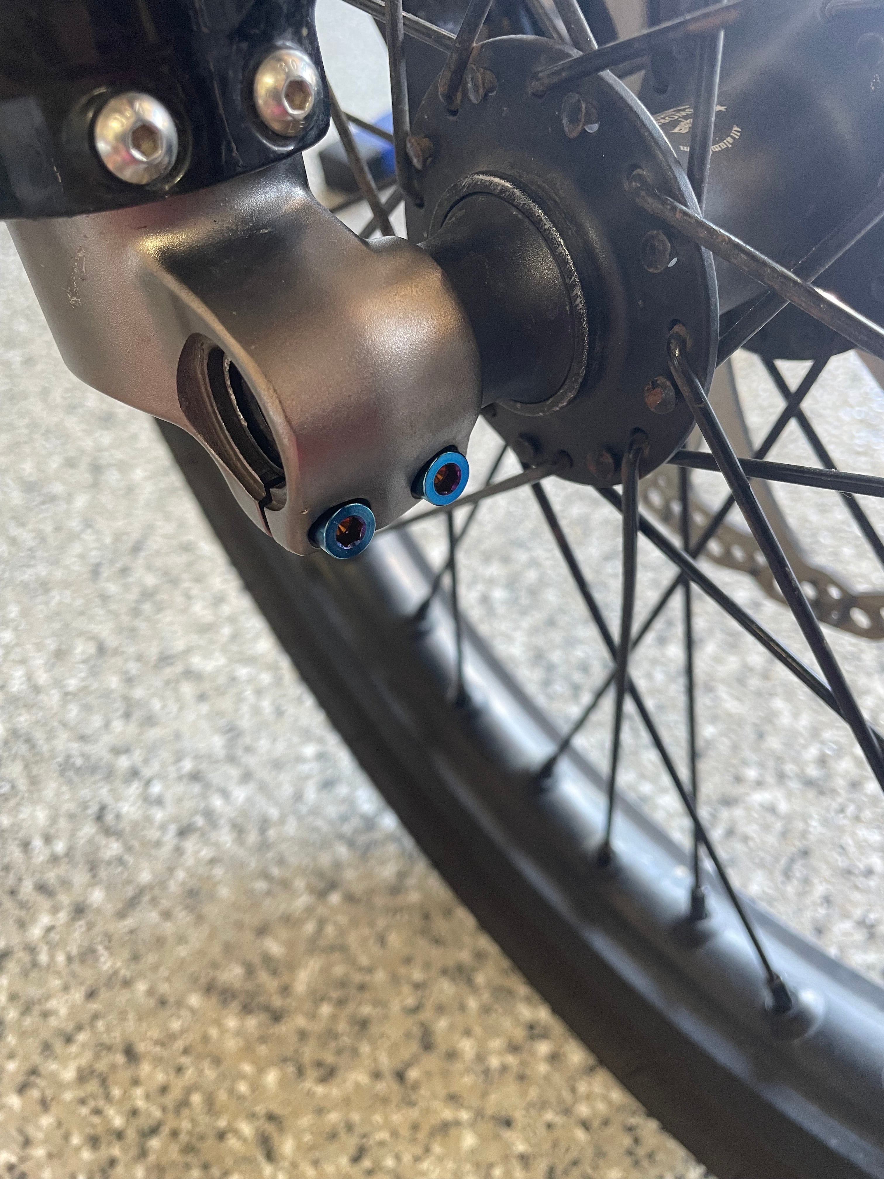 E-Moto Fork axle pinch bolts(4pc)