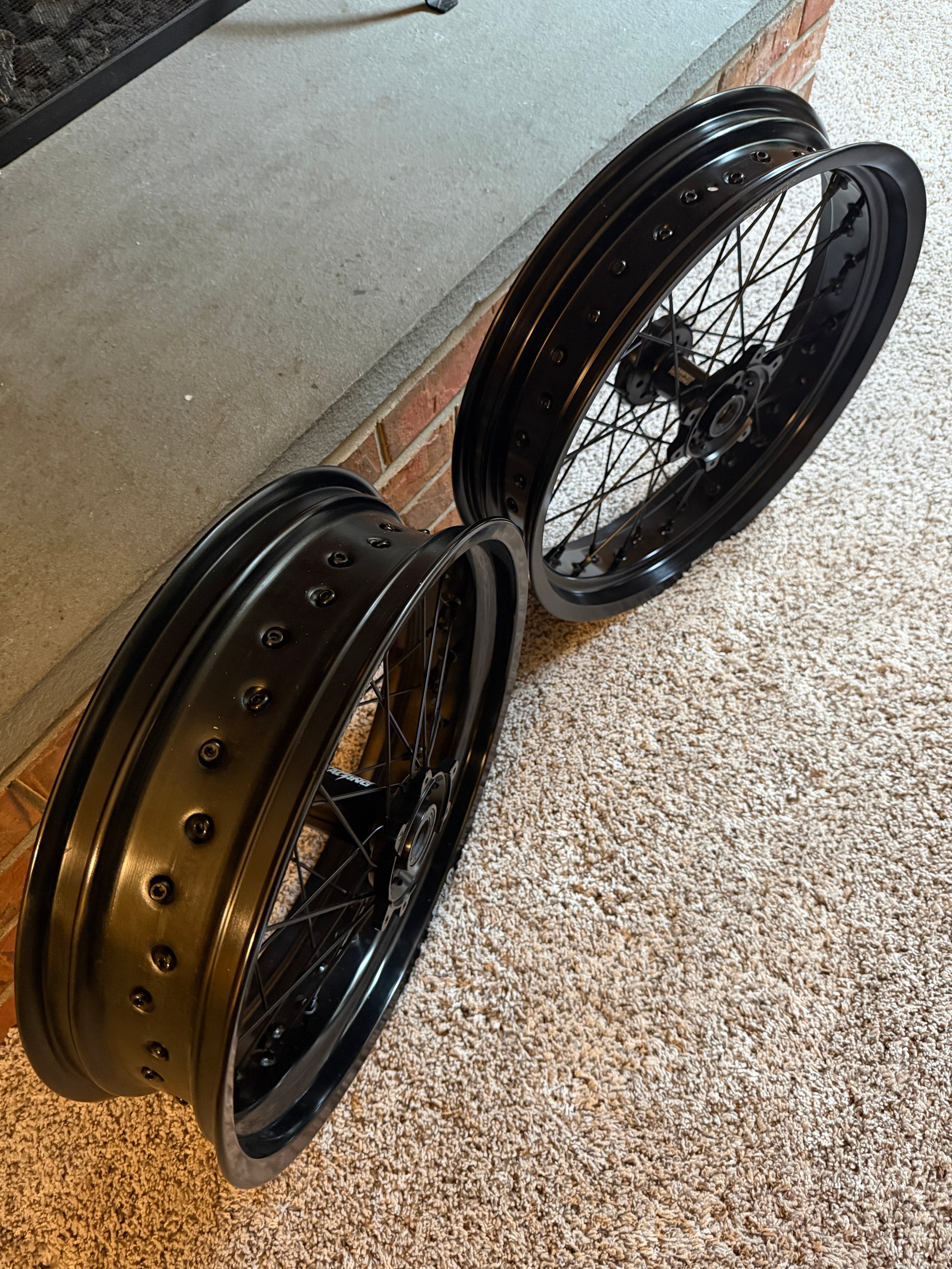 17/17 Ultrawide Supermoto Wheel Set for Surron Ultra Bee (No Tires)