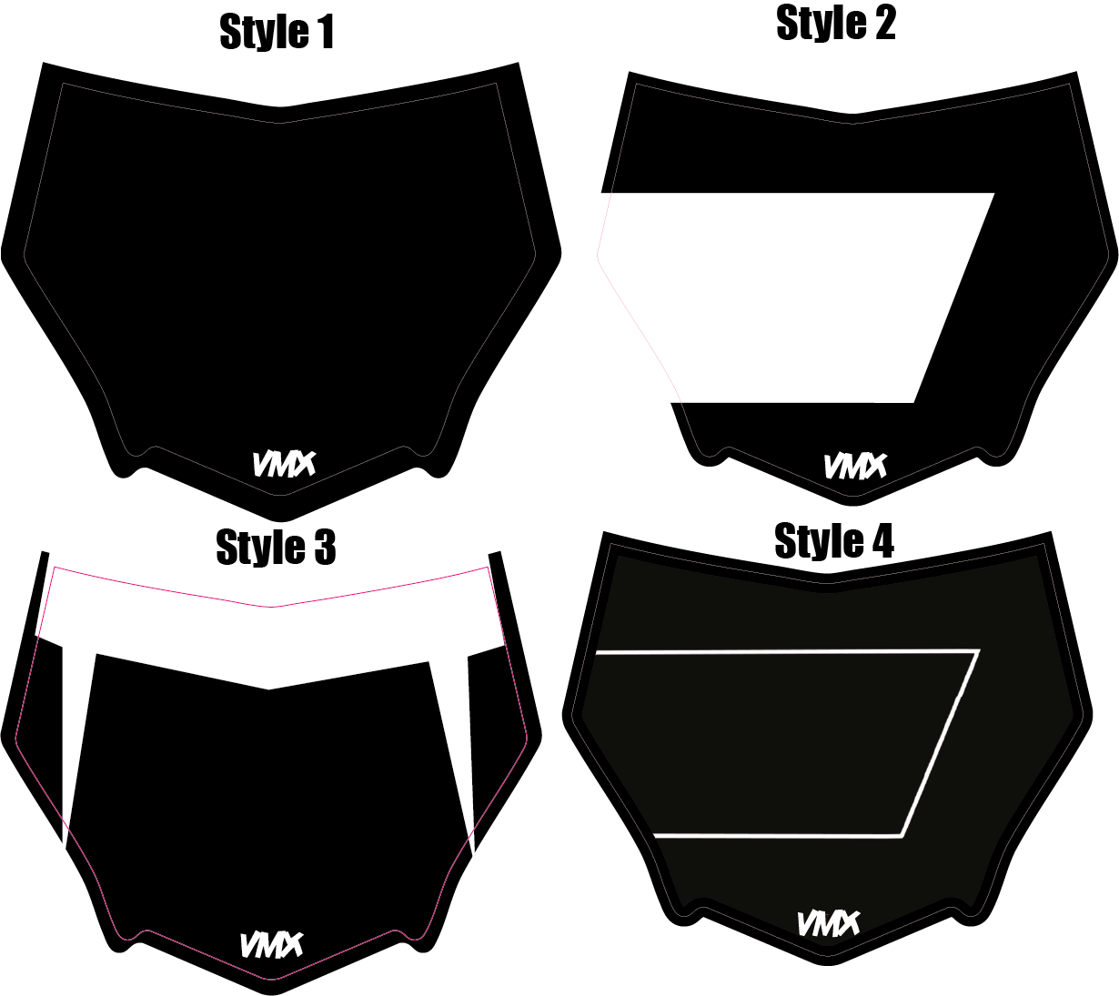 Motocutz plate decals