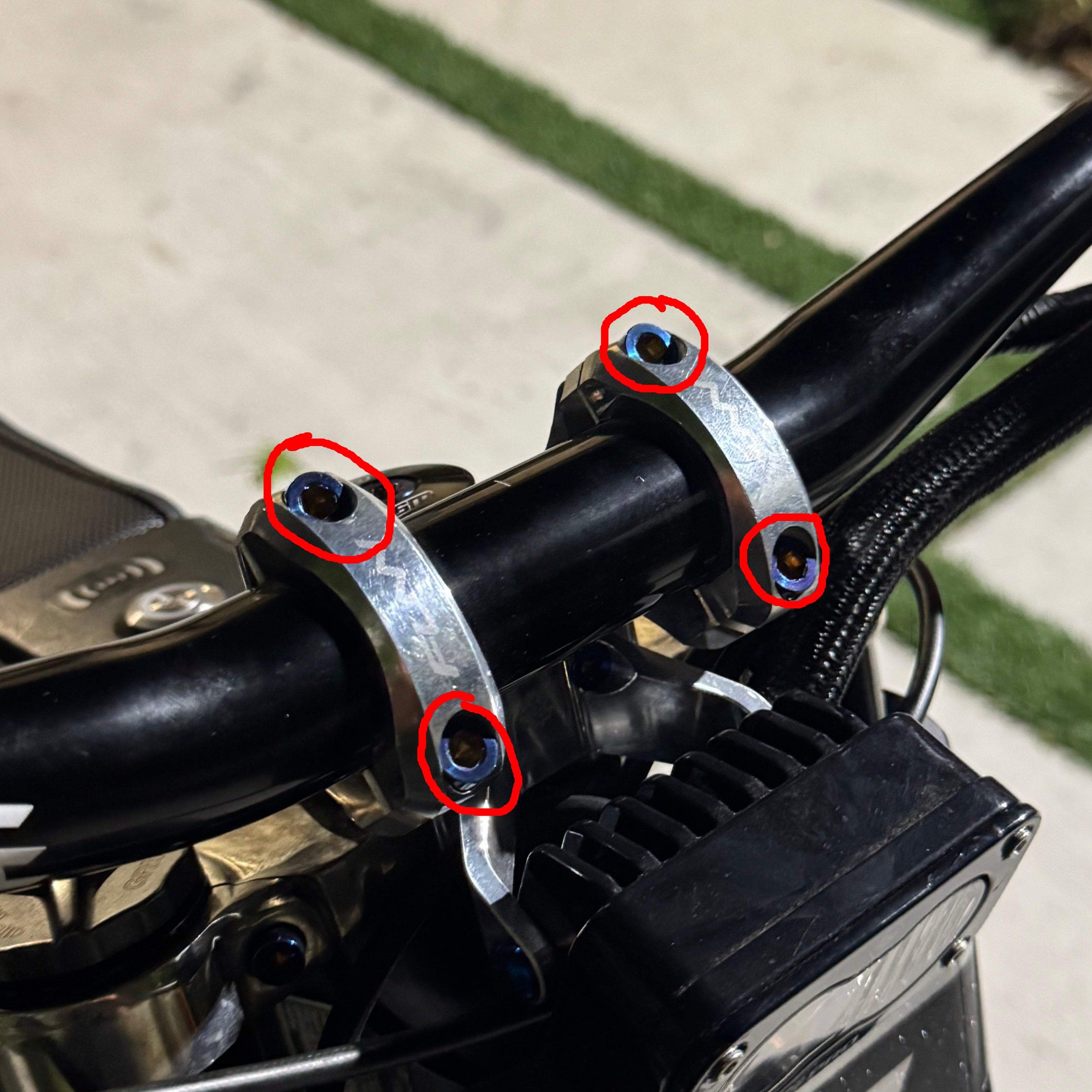 Titanium Direct Mount Bolts