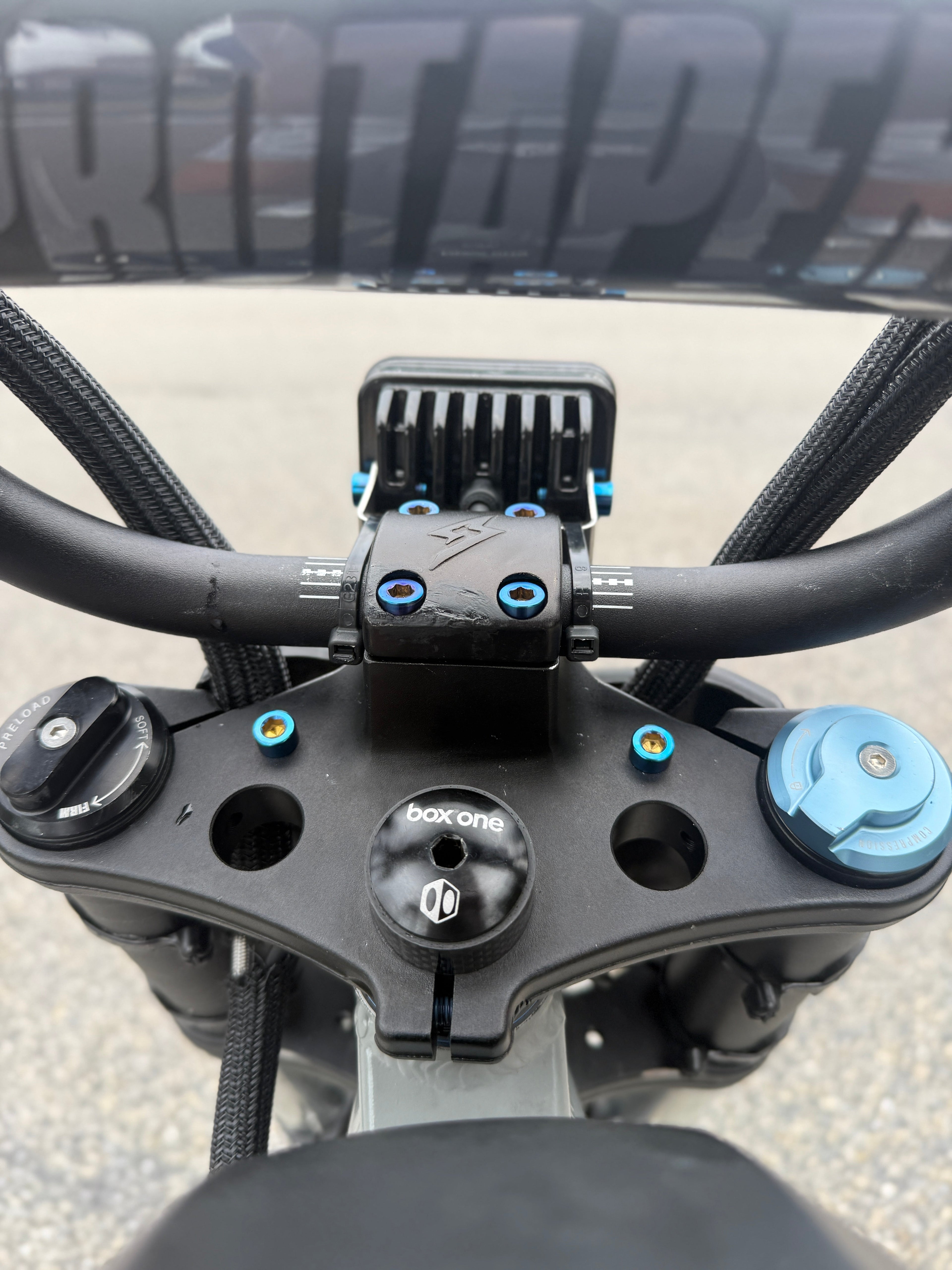 Super 73/ridstar/macfox Titanium bar clamp bolts